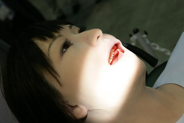 A robot dental patient