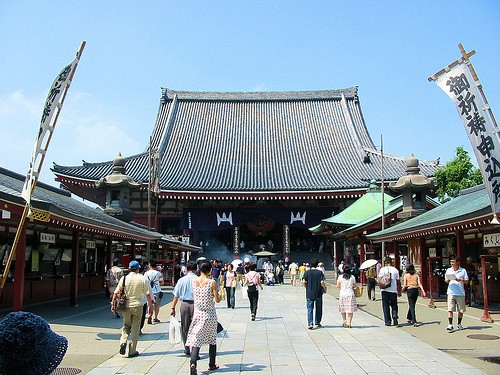 Asakusa Kannon Temple in Tokyo